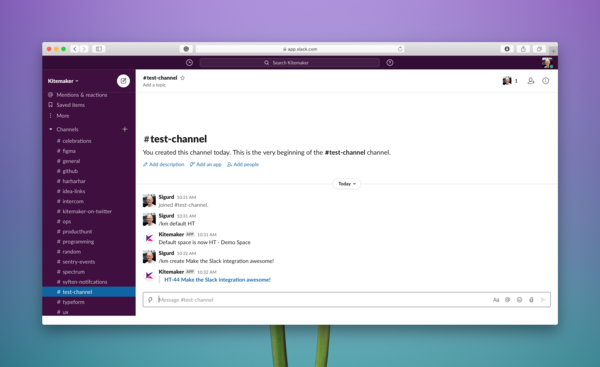 You can also create issues without leaving Slack